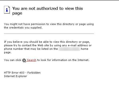 You are not authorized to view this page (403 error) - WordPress十大常见错误