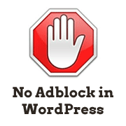 WordPress 中阻止使用 AdBlock 的用户