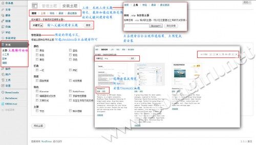 如何查找、预览安装WordPress主题