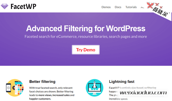 WordPress 高級篩選過濾插件 FacetWP 中文版、漢化版更新至 v2.4.4