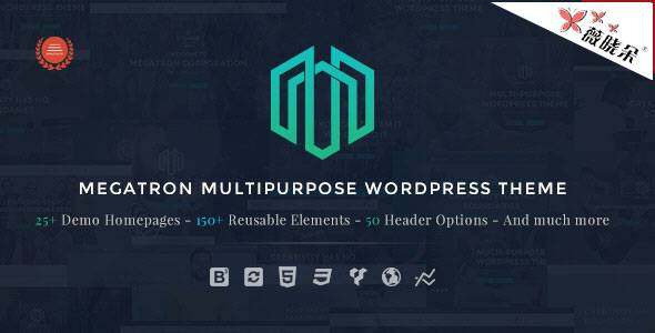 WordPress 響應多用途主題 Megatron v1.6