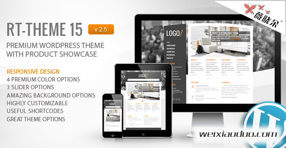 RT-Theme 15 v2.3 –wordpress 企业主题