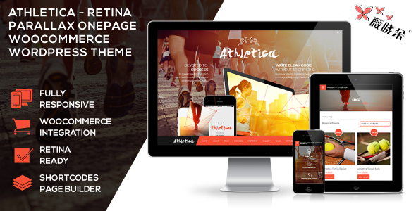 Athletica – WordPress 单页视差购物主题中文版、汉化版 [V1.4.2]