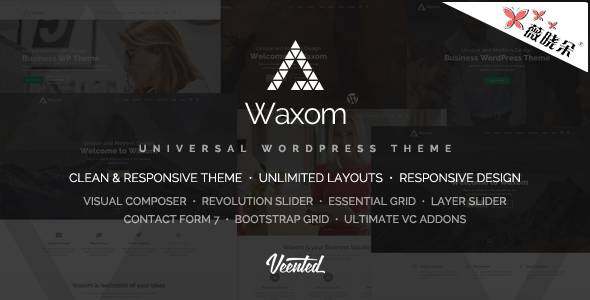 Waxom – 乾淨普遍的 WordPress 主題中文版、漢化版 [V1.5.1]