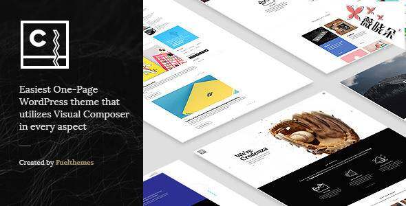 Credenza – WordPress 风投单页主题中文版、汉化版 [V1.0]