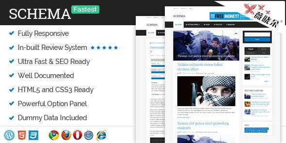 Schema – WordPress 博客主題中文版、漢化版 [V3.1.2]