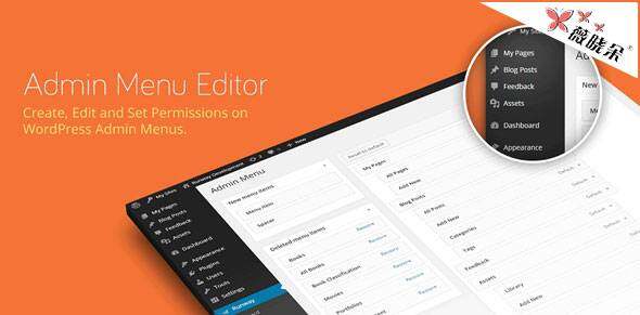 Admin Menu Editor Pro v2.4.1 – WordPress 管理员菜单编辑插件升级版