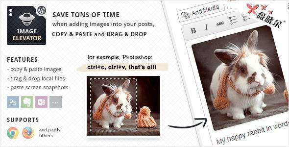Image Elevator v1.8.8 WordPress 圖片編輯器