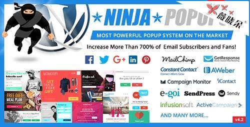 Ninja Popup v4.2.4 – WordPress 彈框插件