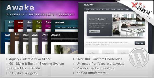 Awake v3.3 – 強大的專業 WordPress 主題