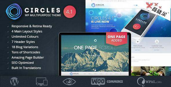 Circles v4.7 – 響應式多用途 WordPress 主題
