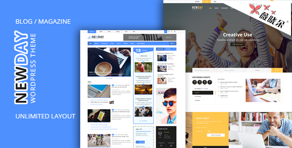 NewDay v1.5 – 新聞＆雜誌 WordPress 主題