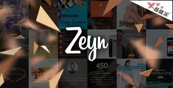 Zeyn v1.1.6 – 多用途 WordPress 主题