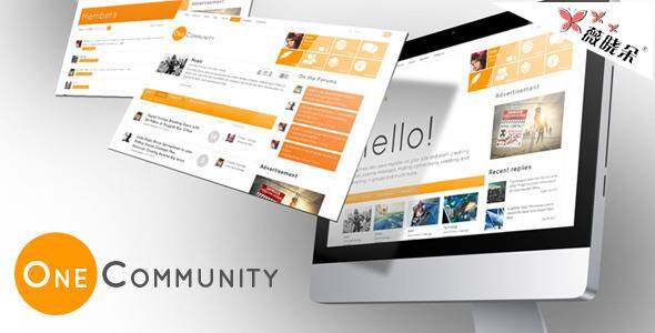 OneCommunity v1.3.5 – BuddyPress 主題