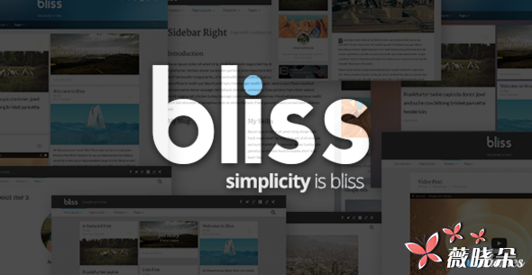 Bliss v3.1.0 中文版、漢化版 – 個人極簡主義 WordPress 博客主題