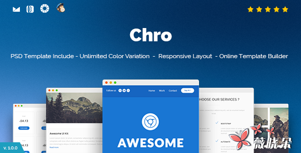 Chro 中文版、漢化版 – Responsive Email + 在線模板生成器