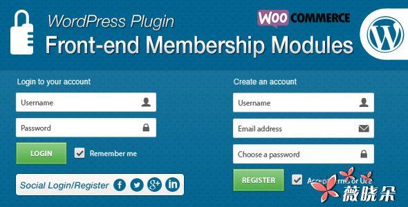 Codecanyon Front-end Membership Modules v.1.5.4 插件