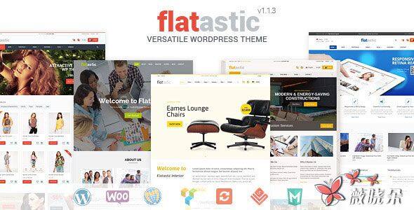 Flatastic v1.4.8 中文版、漢化版 – 通用的 WordPress 主題