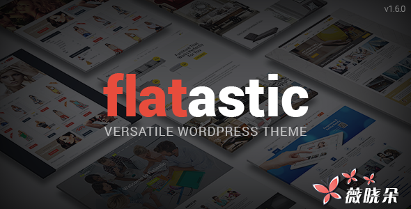 Flatastic v1.6.6 中文版、汉化版 – 多功能 WordPress 主题