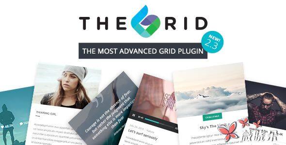 The Grid v2.3.0 中文版、漢化版 – 響應 WordPress 網格外掛