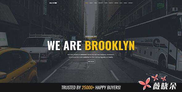 Brooklyn v4.4.5 中文版、漢化版 – 響應多用途 WordPress 主題