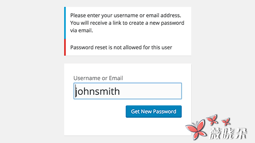 如果删除WordPress的密码重设功能？