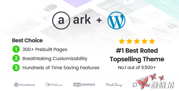 ARK v1.19.0 中文版、漢化版 – 下一代 WordPress 主題