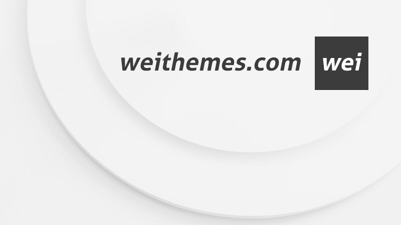 weithemes 轻量主题 —— 你的 WordPress 自助建站系统底层资源供应商。