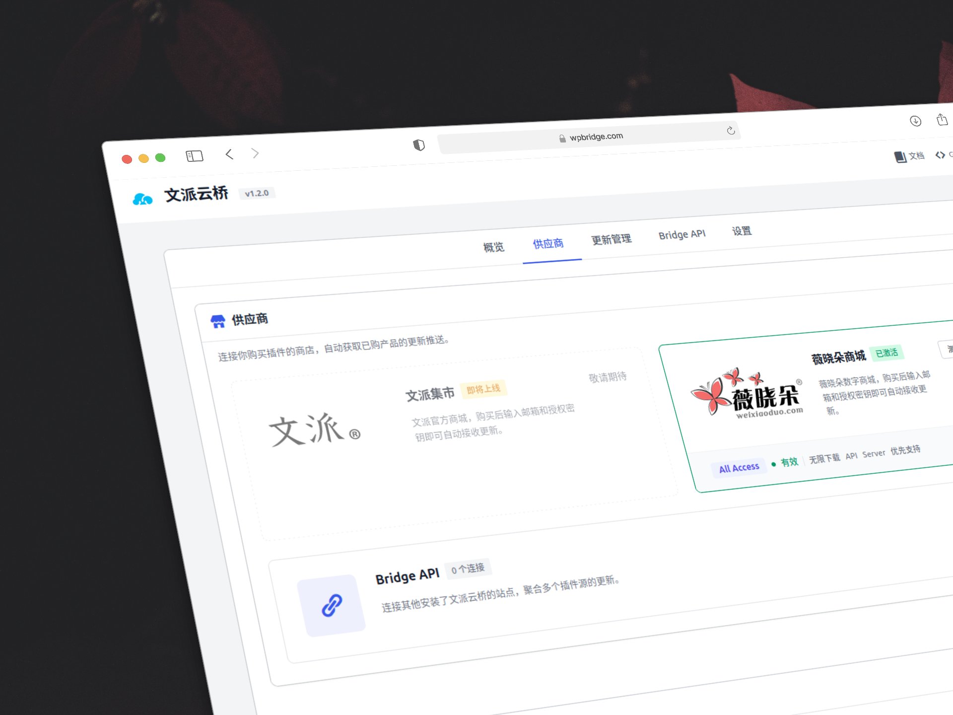 全面升級！薇曉朵商城全部 WordPress 產品現已支援後臺自動更新。